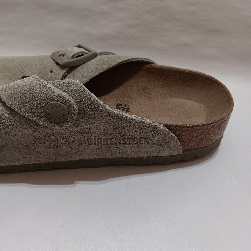BIREKNSTOCK Boston Faded Khaki Size 40 (US L9, M7) 1025788 Regular Fit - Picture 6 of 9
